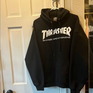 Thrasher Black Men's Hoodie